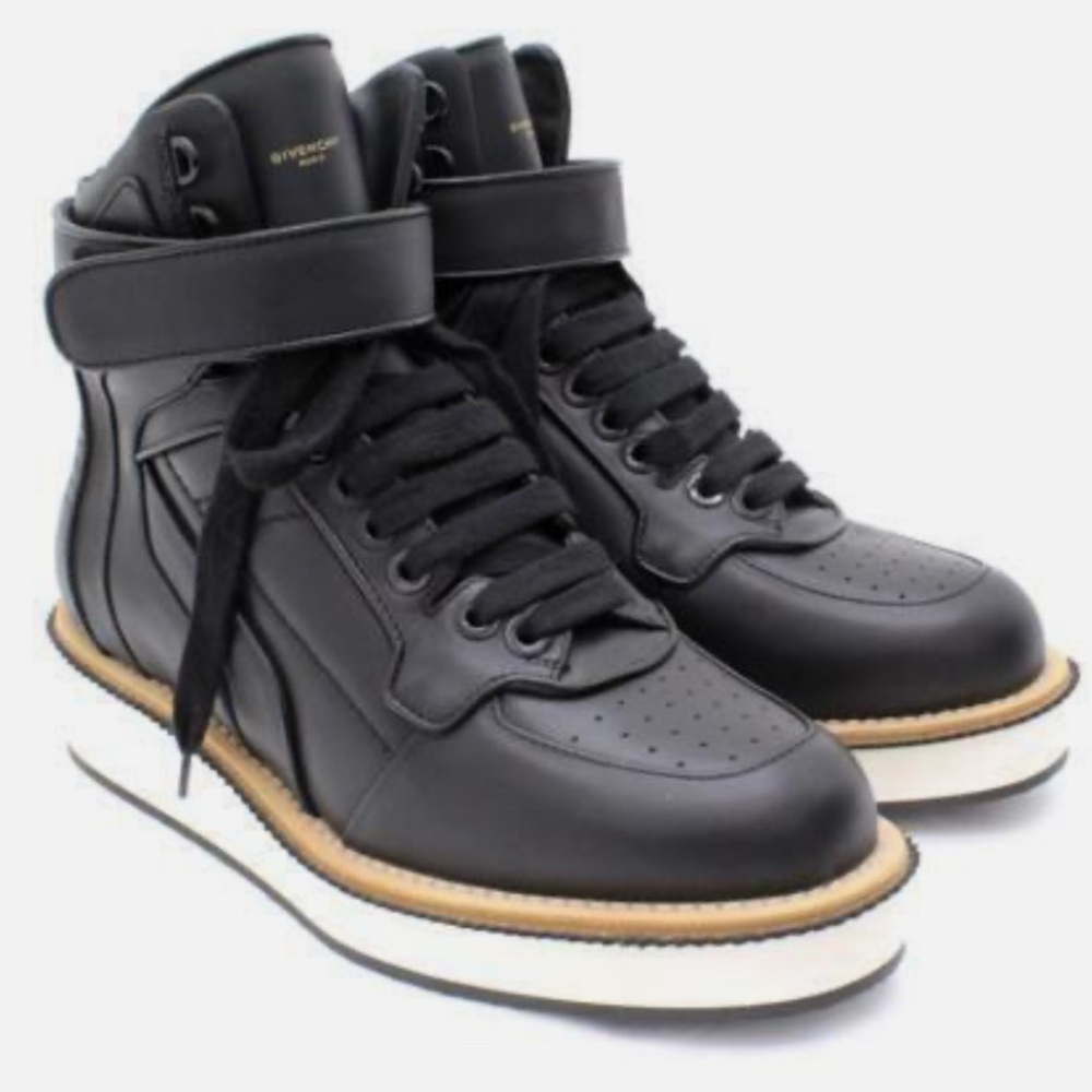 Givenchy Leather High-Cut Sneakers Tyson